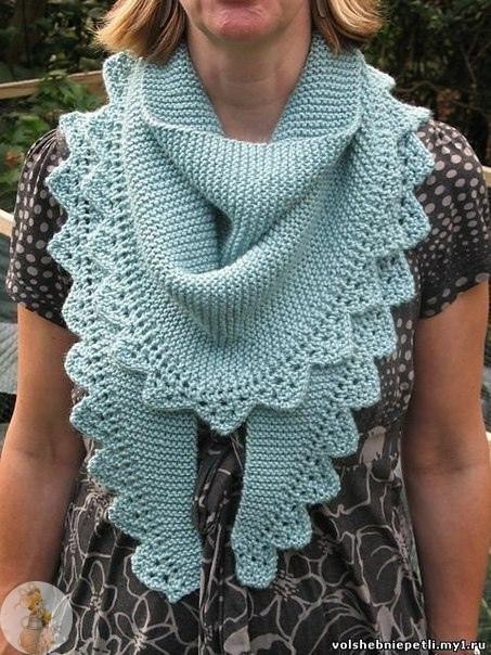 ​Tender Blue Shawl