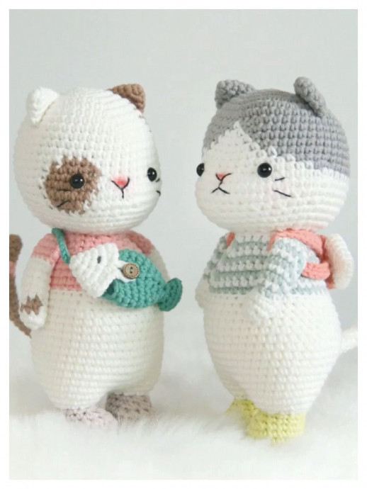 Inspiration. Amigurumi Cats.