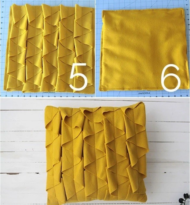 Pillow Case with Fancy Rollers Pillow Case with Fancy Rollers