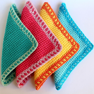 Inspiration. Crochet Washcloths.