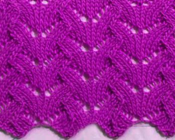 Knit Spicule Pattern