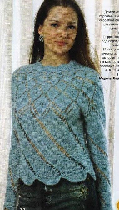 ​Turquoise Knit Pullover