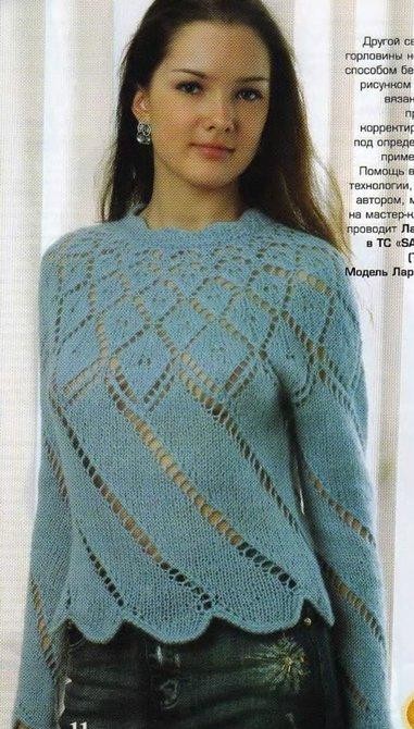 Turquoise Knit Pullover Turquoise Knit Pullover