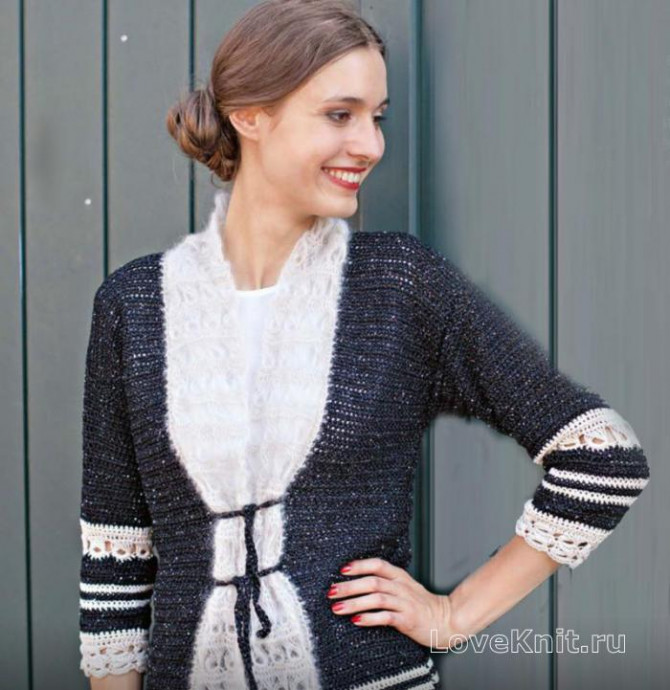 Complete Guide to Crocheting a Stylish Black and White Sweater with Broomstick Pattern Complete Guide to Crocheting a Stylish Black and White Sweater with Broomstick Pattern