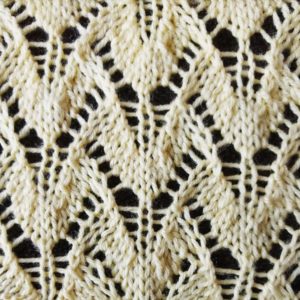 ​Winged Lace Stitch Knit Pattern