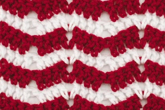 Helping our users. ​Crochet Wavy Stitch.