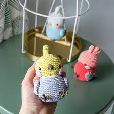 Inspiration. Amigurumi Birds.