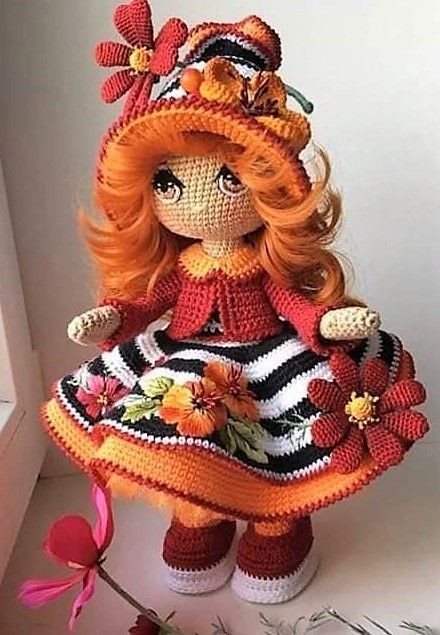 Inspiration. Amigurumi Dolls.