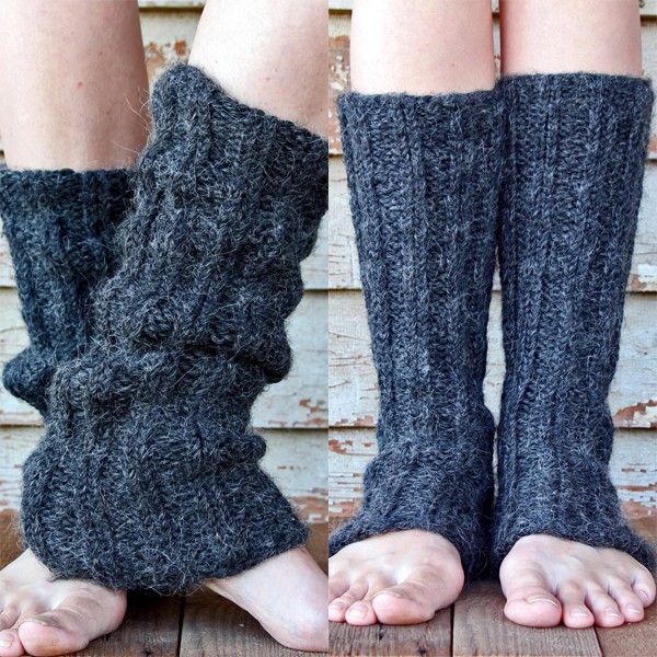 Inspiration. Knit Legwarmers.