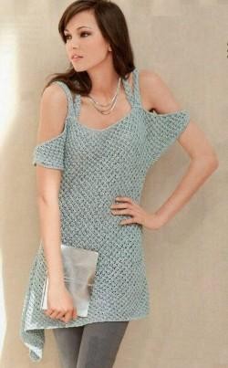 Knit Assymetrical Tunic Knit Assymetrical Tunic