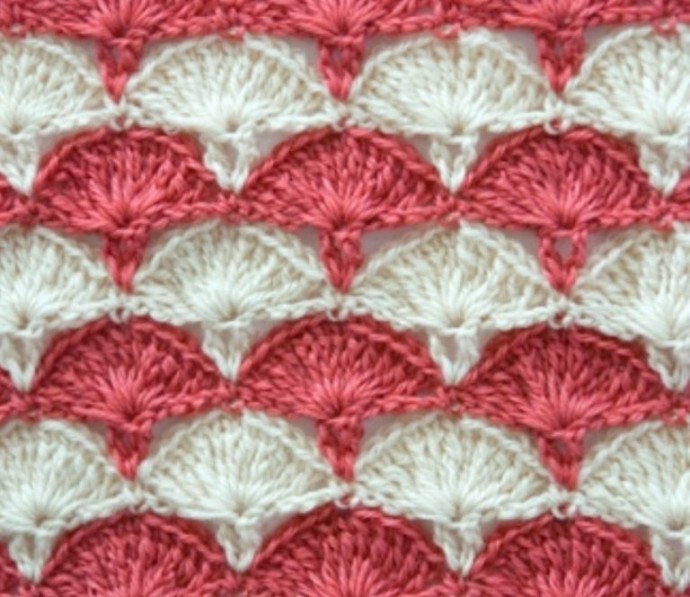 ​Lazy Scale Crochet Stitch