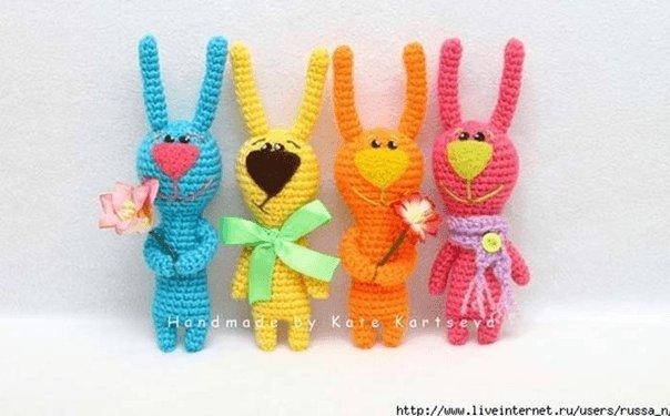 ​Funny Crochet Hare