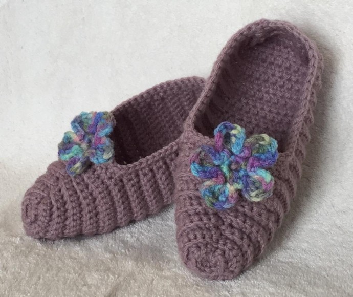 Inspiration. Crochet Slippers.