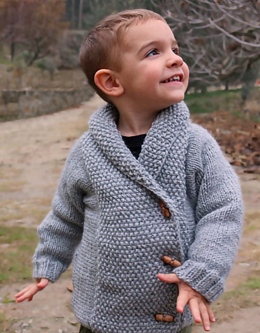 Inspiration. Knit Children Jackets.