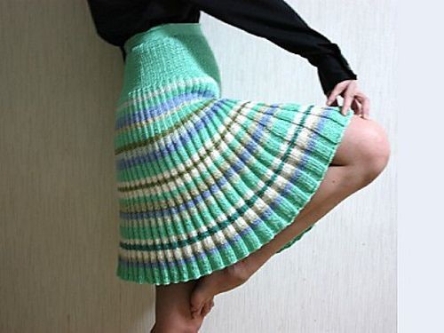 Inspiration. Knit Skirts.