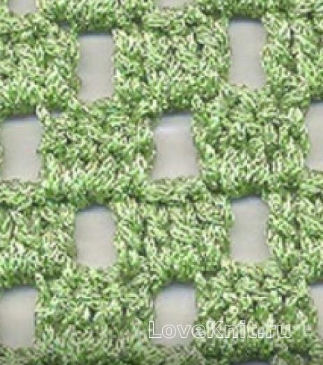 ​Relief Squares Crochet Pattern