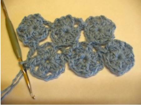 ​Dense Crochet Flower Motif
