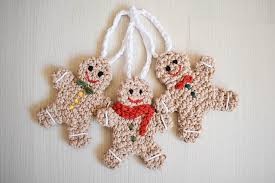 Inspiration. Crochet Gingerbread Man.