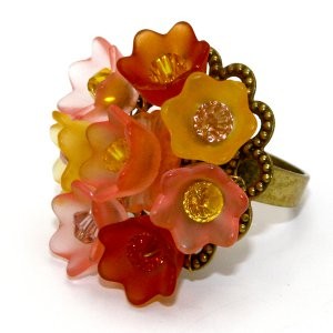 Spring Ring with Flowers Spring Ring with Flowers