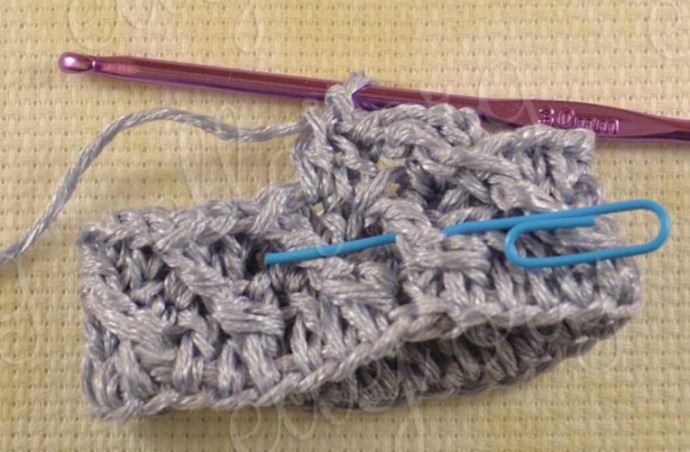 ​Diagonal Crochet Stitch