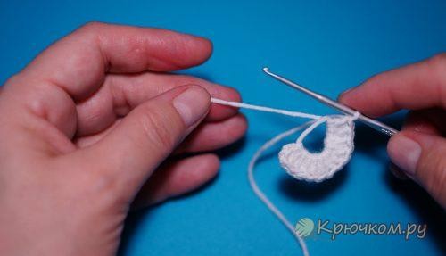 Dog Paw Crochet Applique Dog Paw Crochet Applique