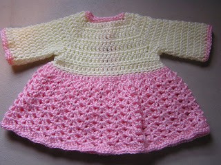 Helping our users. ​Simple Crochet Baby Dress.