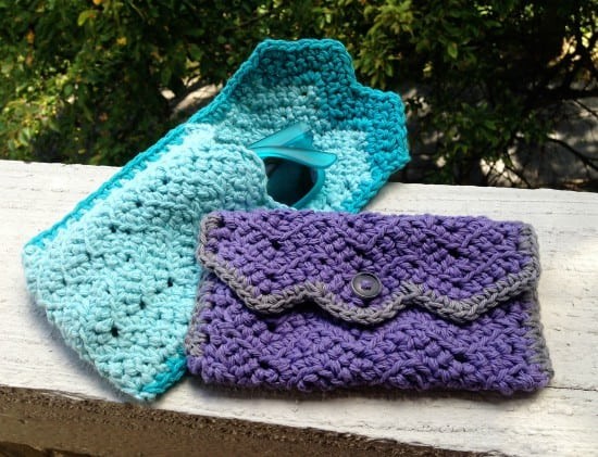 Inspiration. Crochet Cases for Sun Glasses.