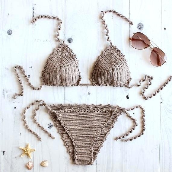 Inspiration. Crochet Swimsuit.