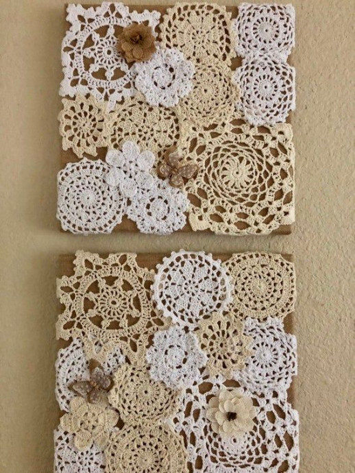 Inspiration. Crochet Wall Doilies.