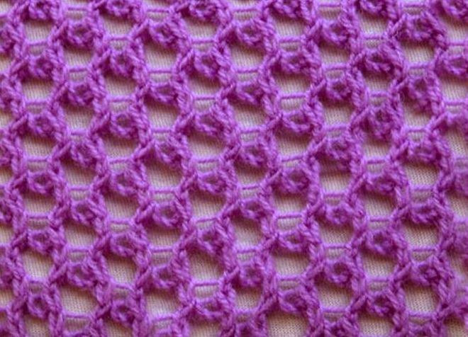 Net of Chains Knit Pattern