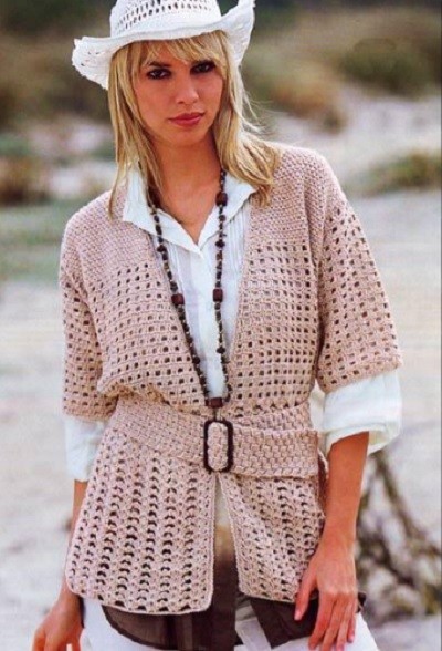Relief Jacket with Belt Relief Jacket with Belt