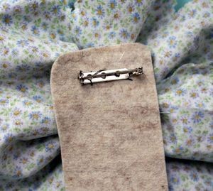 Fabric Flowered Brooch Fabric Flowered Brooch