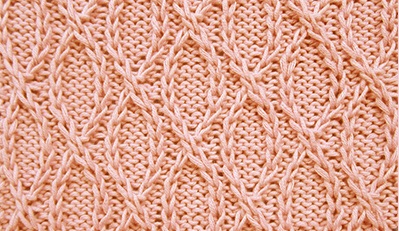 ​Crossed Loops Knit Stitch
