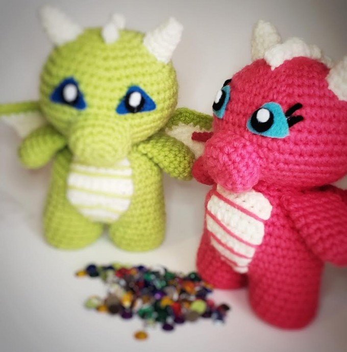 Helping our users. ​Crochet Amigurumi Dragon.