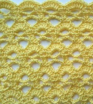 ​Simple Relief Crochet Stitch For Beginners