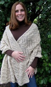 Country Cottage Knitted Shawl