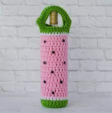 Inspiration. Crochet Bottle Cover.