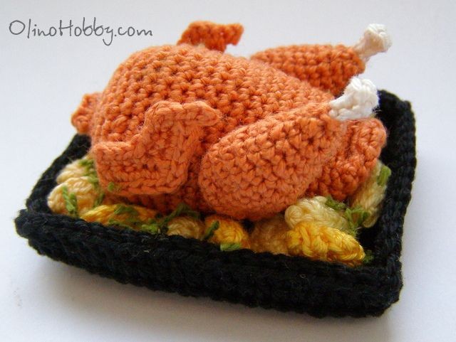 Inspiration. Crochet Food.