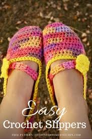 Inspiration. Crochet Slippers.