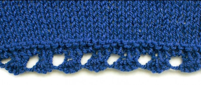 ​Knit Picots Edging