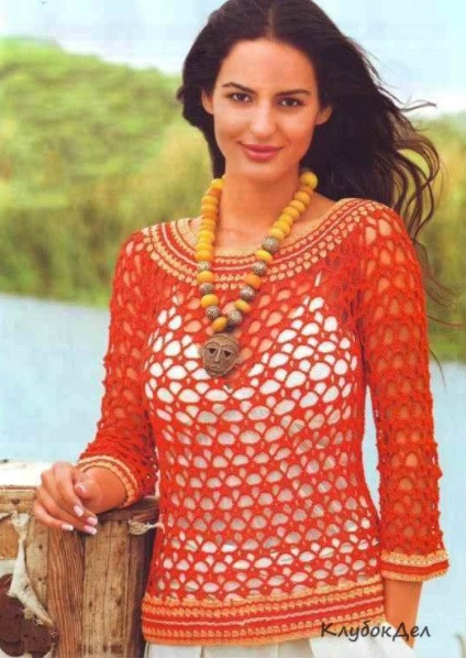 Crochet Pattern for Stylish Orange Algarve Yarn Garment: Complete Guide Crochet Pattern for Stylish Orange Algarve Yarn Garment: Complete Guide