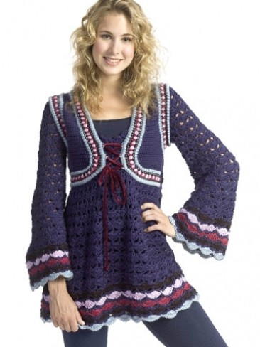 ​Renaissance Crochet Tunic