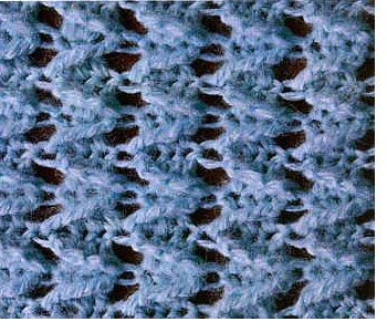 ​Vertical Crochet Zigzags Pattern