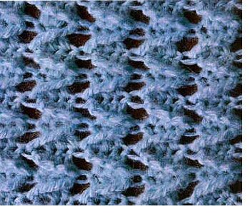 Vertical Crochet Zigzags Pattern Vertical Crochet Zigzags Pattern