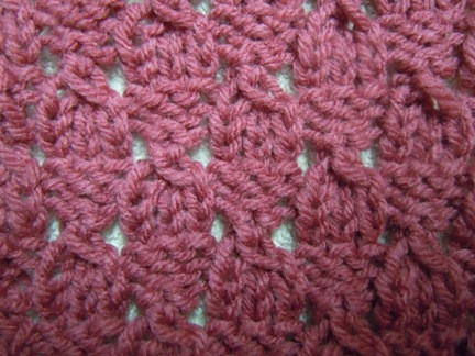 ​Waved Stripes Knit Pattern