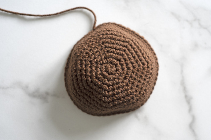 ​Amigurumi Crochet Coconut