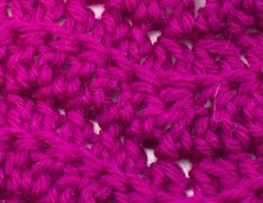 ​Crochet Ridged Chevron Pattern
