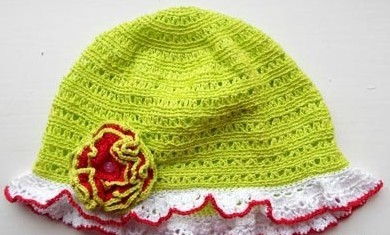 Crochet Hat and Rose Pattern: A Step-by-Step Guide for Beginners with Cotton Yarn Crochet Hat and Rose Pattern: A Step-by-Step Guide for Beginners with Cotton Yarn