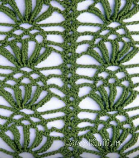 Knit Pineapple Stitch