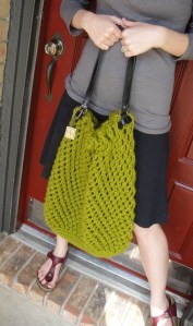 Helping our users. ​Knit Tote Bag.